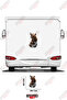 Sudan External Bear Visual Caravan Sticker Coating