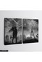 Eiffel Tower Love 2 Piece Canvas - Canvas Painting - 2
