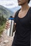 Steel Gray Strap 1000 ml Sports Water Bottle Flask (Not Hot-Cold Resistant) Mt243 - 6