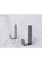Gkd 5 Pieces Metal Black Adhesive Hanger Behind Door Robe Hanger Kitchen Hanger Bathroom Hanger - 4