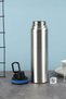 Steel Gray Strap 1000 ml Sports Water Bottle Flask (Not Hot-Cold Resistant) Mt243 - 4