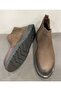 حذاء بني من الجلد الطبيعي Nubuck للرجال - 7