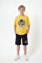 3-Pack Crew Neck Printed Detail Boys' 6-Piece Top and Bottom Set - 2