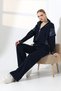 Parachute-Embellished Modal Tracksuit Set/Wide Leg with Parachute Detail at the Waist - 8