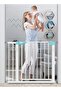Baby Safety Gate 75–85 cm Auto-Close Steel Walk-Thru Gate for Stairs & Doors