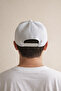 Genius Club Embroidered White Color Adjustable Cotton Men's Hip Hop Hat from the Back - 5