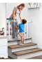 Baby Safety Gate 75–85 cm +10 cm Extension Auto-Close Steel Gate for Kids & Pets - 2