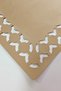 Pares Series 6-Piece Faux Leather American Service Set - 32X44 cm - Sand Beige - 4