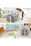 Foldable Baby Playpen With Fence For Indoor 14 pcs - 6
