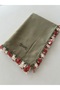 Handcrafted Needle Embroidered Writing/Needlework/Needlework Bait/Handcrafted Cheesecloth/Head Cover - 3