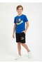 3-Piece Crew Neck Various Print Detailed Boys' 6-Piece Top and Bottom Set - 5