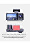 170 °   Wide-Angle 3-Camera In-Car Recorder with Night Vision - 2