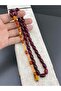 Large Ottoman Pendant Model Imitation Original Crimped Amber Imame Shaved 9X14 mm - 2