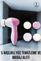 Portable Facial Cleansing Device Massage, Peeling, Cleansing with 5 Heads Azrlya-Kr-Rs34