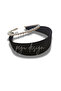 2-piece black velvet and pearl crown set - 4