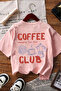 Coffee Club Printed Unisex T-Shirt