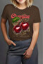 Cherries Printed Unisex T-Shirt