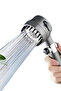 High-Performance Massage Effect Water-Saving Shower Head Chrome Plated Long-Lasting - 3
