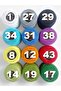No:12 Cotton Like Etamin - Cross Stitch 12-Piece Thread Set-2 (6 Gr) - 2