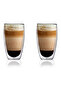 Borosilicate Glass Double Wall Glass 450ml Set of 2 | Transparent - 7