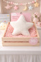 Cute Plush Cloud, Moon and Star Pillow Set - 3