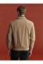 Lcwaikiki Classic Beige Shirt Collar Men's Jacket - 5