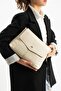 Women's Genuine Leather Crossbody Bag Pl028-D Beige