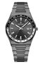Black Men's Wristwatch – 42 mm Steel Case, Mineral Glass, 5 Atm - 5