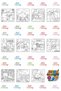 Sweet Days - 21X21 cm Coloring Book, for Children and Adults - 5