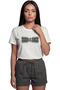 ''Turbulence'' Graphic Text Printed 100% Cotton Relaxed Fit Premium Women's T-Shirt - 6