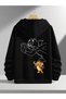 Dear Couple Combination Tom and Jerry El Printed Special Design Hooded Sweatshirt Set of 2 - 2