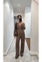 GOLD BUTTON DETAIL PANTS SET