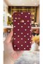 Realme C21Y and C25Y Compatible White Heart Patterned Silicone Shock-Absorbing Classic Protective Rubber Case - 2