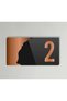 Bronze Plexiglass Horizontal Hotel - Apartment Site - Apartment Hotel Office Door Number - Door Number 2 Two