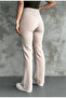 Kadin Lussi High Waist Shaping Spanish Leggings Palazzo Pants - 4