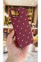 iPhone 13 Compatible White Bow Patterned Silicone Shock-Absorbing Classic Protective Rubber Case - 4