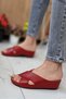 Montego Women's Orthopedic Sole Stylish Comfort Model Daily Slippers Young Mother Home Outdoor Slippers - 2