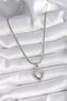 316L Steel Silver Color Italian Chain with Zircon Stone Polar Star Processing Model Women's Necklace - 4