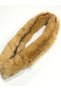 Yumoş Plush Hood Fur / Mustard Color / 80 cm - 2