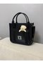Babel Teddy Bear Keychain Handbag and Crossbody Bag - 7