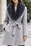 Fur Collar / Shawl Collar Model / Plush Fur Collar - 3