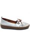 Brower Genuine Leather Women's Ballet Shoes White - 2
