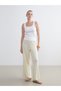 Lcwaikiki Classic Women's Textured Knitwear Trousers with Elastic Waist - 2