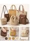 Raffia Yarn 180–200 Gr Yumak |   Bag, Hat, and Basket Knitting Yarn |   Natural Looking Raffia Rope - 3