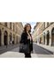 Women's Black Drop Quilted Faux Leather Shoulder Bag – Handbag, Shoulder Bag, - 3