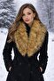 Fur Collar / Shawl Collar Model / Faux Fur Collar - 2