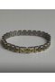 Dm-Sb-002-Sg08 Silver Gold Color 21 cm Men's Steel Bracelet - 5