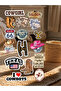 Cowboy Sticker, Texas Sticker, Rodeo Sticker, Route 66, Vintage Western, Retro America 22X30
