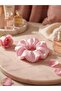Pink Satin Scrunchie (1 Piece) - 5