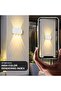 2 Pieces Honeycomb LED Wall Light | Decorative Up & Down Wall Sconce | Indoor & Outdoor Wall Lamp | - 5